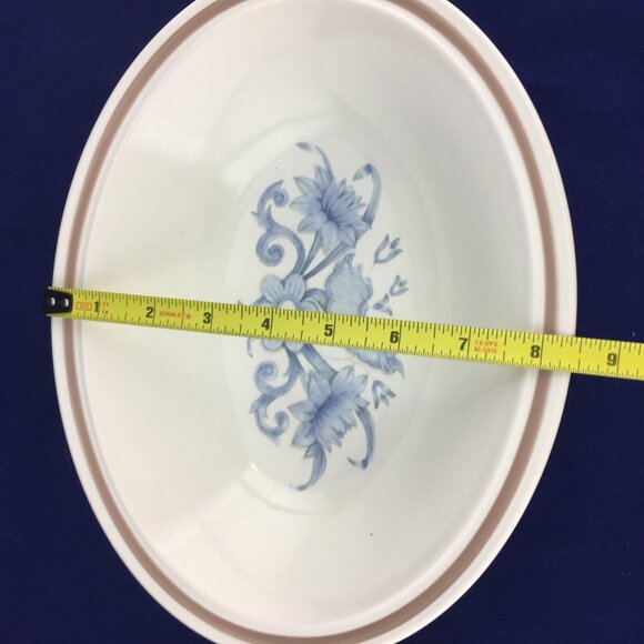 Vintage Royal Doulton INSPIRATION Rim Lambethware LS1016 England Serving Bowl - Picture 5 of 8